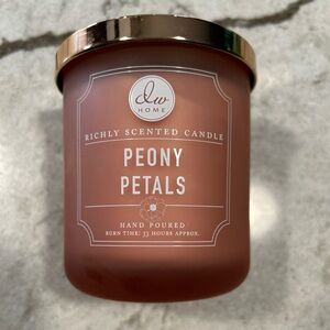 DW Home Peony Petals 9.2 oz Candle Copper Lid